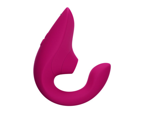 Заказать Малиновый вибромассажер для двойной стимуляции Womanizer Blend Заказать Малиновый вибромассажер для двойной стимуляции Womanizer Blend