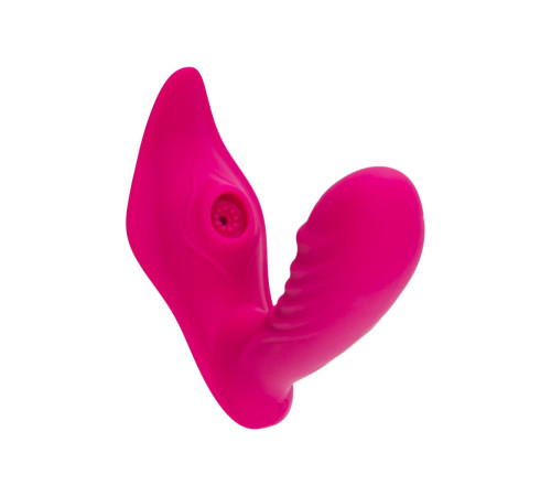 Ярко-розовый стимулятор точки G с вакуум-волновой стимуляцией Shani