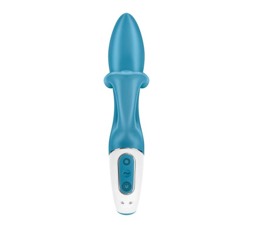 Бирюзовый вибратор-кролик Embrace Me - 21,2 см. Бирюзовый вибратор-кролик Embrace Me - 21,2 см.