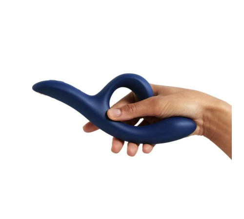Темно-синий вибратор-кролик We-Vibe Nova 2 - 20,5 см.
