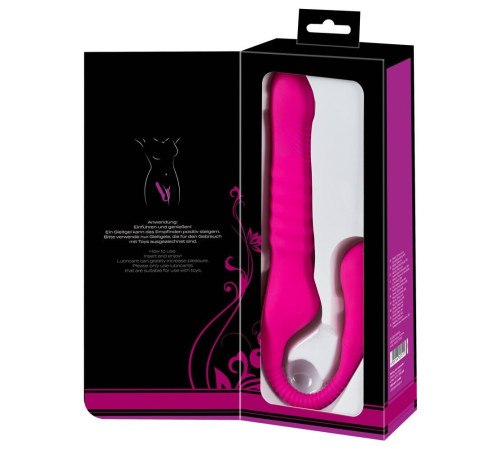 Лиловый вибратор 3 Function Vibrator с функцией фрикций и постукиванием