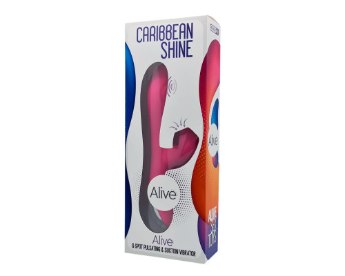 Заказать Ярко-розовый вибратор-кролик Caribbean Shine - 21 см. Заказать Ярко-розовый вибратор-кролик Caribbean Shine - 21 см.