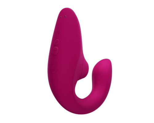 Заказать Малиновый вибромассажер для двойной стимуляции Womanizer Blend Заказать Малиновый вибромассажер для двойной стимуляции Womanizer Blend