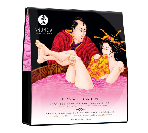 Соль для ванны Lovebath Dragon Fruit, превращающая воду в гель - 650 гр. Соль для ванны Lovebath Dragon Fruit, превращающая воду в гель - 650 гр.