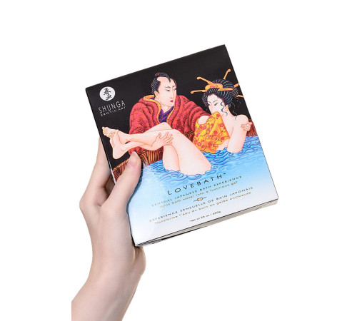 Соль для ванны Lovebath Ocean temptation, превращающая воду в гель - 650 гр.
