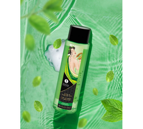 Гель для душа Sensual Mint с ароматом мяты - 370 мл.