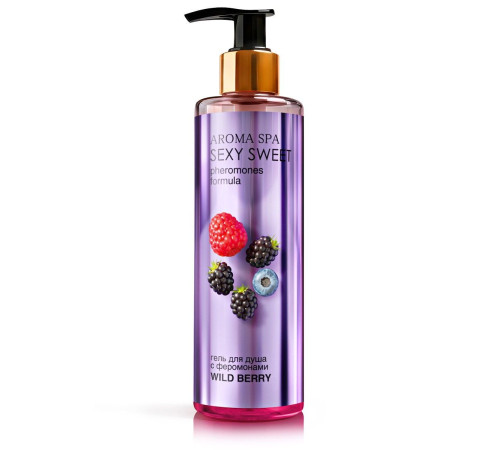 Гель для душа с феромонами и ароматом диких ягод Wild Berry - 200 мл.