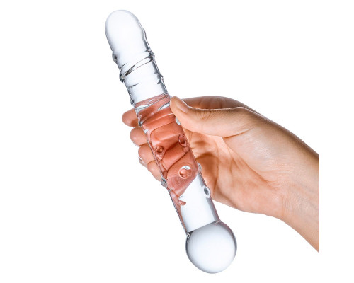 Заказать Стеклянная прозрачная палочка-фаллос Callisto Clear Glass Dildo - 18 см. Заказать Стеклянная прозрачная палочка-фаллос Callisto Clear Glass Dildo - 18 см.
