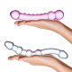 Заказать Набор из 2 стеклянных двухголовых фаллоимитаторов Pleasure Set