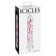 Заказать Стеклянный фаллоимитатор Icicles №7 - 17,8 см.