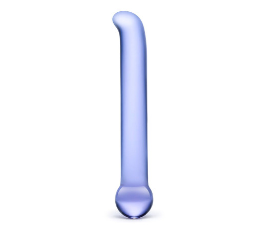 Гладкий стеклянный стимулятор G-Spot Tickler - 17 см. Гладкий стеклянный стимулятор G-Spot Tickler - 17 см.