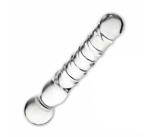 Стеклянный спиральный жезл Joystick, 20 см.
