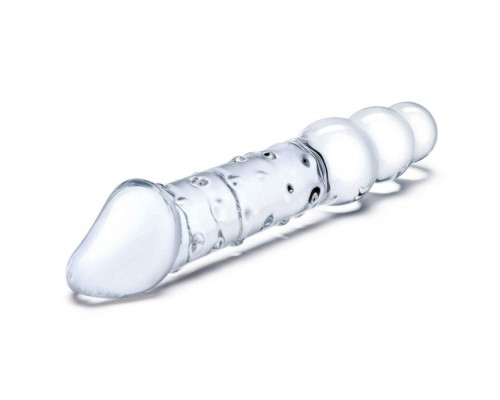 Заказать Прозрачный двухсторонний стимулятор 12  Double Ended Dildo - 28 см.