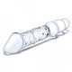 Заказать Прозрачный двухсторонний стимулятор 12  Double Ended Dildo - 28 см.