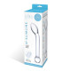 Заказать Прозрачный стеклянный фаллос для точки G Slimline G-Spot - 20 см.