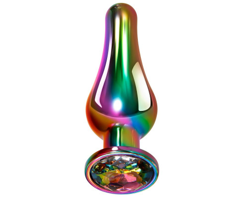Радужная металлическая пробка Rainbow Metal Plug Large - 12,9 см. Радужная металлическая пробка Rainbow Metal Plug Large - 12,9 см.