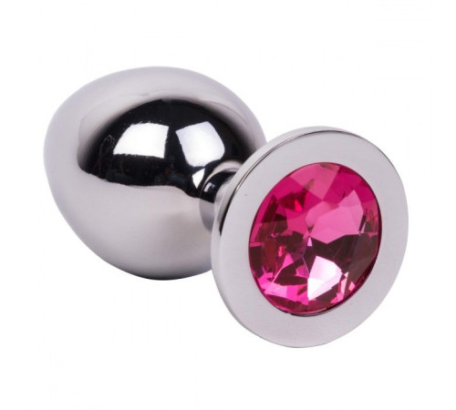 Большой стальной плаг с розовым кристаллом Pink Bubble Gum - 9,5 см. Большой стальной плаг с розовым кристаллом Pink Bubble Gum - 9,5 см.