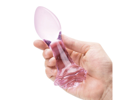 Заказать Набор из 3 стеклянных анальных пробок Rosebud Butt Plug Set Заказать Набор из 3 стеклянных анальных пробок Rosebud Butt Plug Set