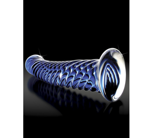 Стеклянный анальный стимулятор Icicles №29 - 19,7 см.