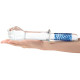 Заказать Стеклянный стимулятор в форме сжатой в кулак руки 11’’ Glass Fist Double Ended With Handle Grip - 28 см.