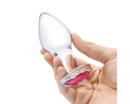 Заказать Набор из 3 стеклянных анальных пробок Heart Jewel Plug Set Заказать Набор из 3 стеклянных анальных пробок Heart Jewel Plug Set
