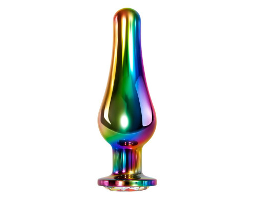 Радужная металлическая пробка Rainbow Metal Plug Large - 12,9 см. Радужная металлическая пробка Rainbow Metal Plug Large - 12,9 см.