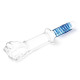 Заказать Стеклянный стимулятор в форме сжатой в кулак руки 11’’ Glass Fist Double Ended With Handle Grip - 28 см.