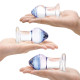 Заказать Набор из 3 стеклянных анальных пробок Pleasure Droplets Plug Set