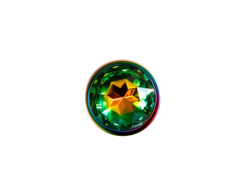 Радужная анальная пробка Rainbow Metal Plug Small - 9,4 см. Радужная анальная пробка Rainbow Metal Plug Small - 9,4 см.