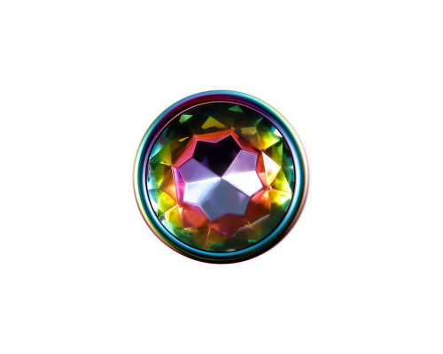 Радужная металлическая пробка Rainbow Metal Plug Large - 12,9 см. Радужная металлическая пробка Rainbow Metal Plug Large - 12,9 см.