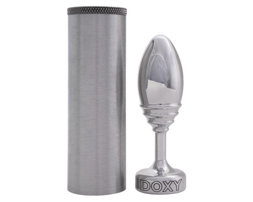 Заказать Серебристая анальная втулка Doxy Ribbed Butt Plug - 10,5 см. Заказать Серебристая анальная втулка Doxy Ribbed Butt Plug - 10,5 см.