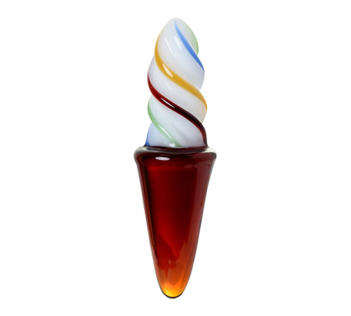 Коническая стеклянная анальная втулка Sexus Glass - 16 см. Коническая стеклянная анальная втулка Sexus Glass - 16 см.