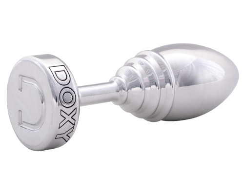 Заказать Серебристая анальная втулка Doxy Ribbed Butt Plug - 10,5 см. Заказать Серебристая анальная втулка Doxy Ribbed Butt Plug - 10,5 см.