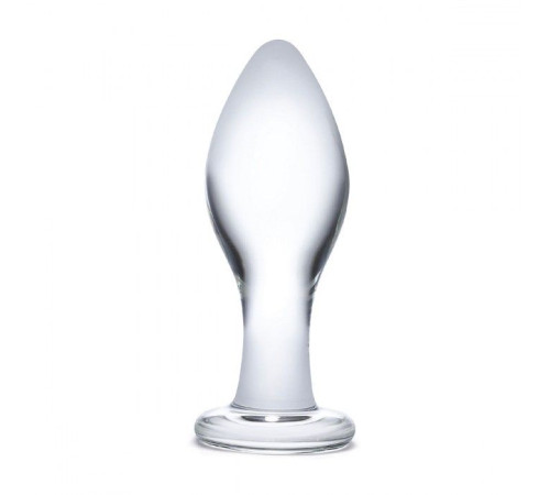 Прозрачная округлая анальная пробка Classic Glass Butt Plug - 10 см. Прозрачная округлая анальная пробка Classic Glass Butt Plug - 10 см.