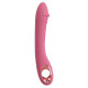 Розовый тонкий вибратор для точки G Slim G-Spot Rose - 21,4 см.