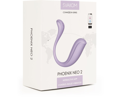 Заказать Сиреневый вибромассажер Phoenix Neo 2 Заказать Сиреневый вибромассажер Phoenix Neo 2