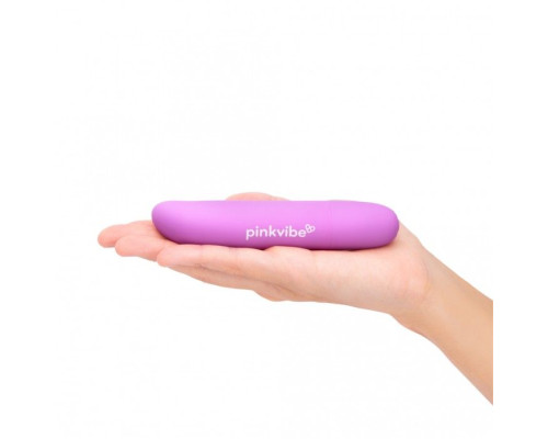 Заказать Фиолетовый вибромассажер Pink Vibe для стимуляции точки G и клитора - 12,2 см.