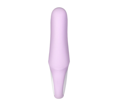 Сиреневый вибратор Satisfyer Charming Smile - 18,5 см.