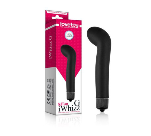 Cтимулятор точки G iWhizz G - 12,5 см. Cтимулятор точки G iWhizz G - 12,5 см.
