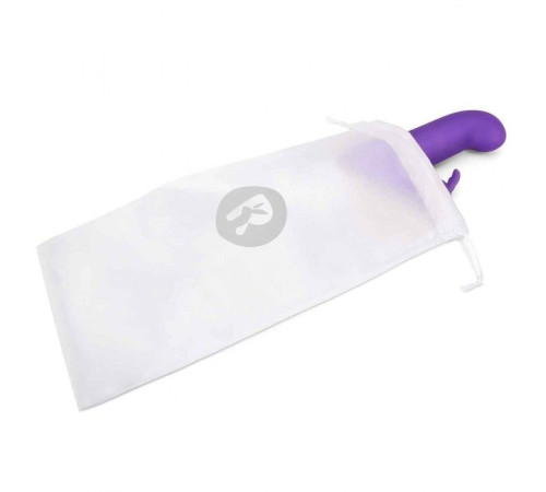 Фиолетовый вибромассажер для G-точки Come hither G-Spot Rabbit - 24,5 см.
