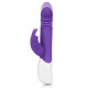 Заказать Фиолетовый пульсирующий вибромассажер G-Spot Thrusting Rabbit - 24 см.