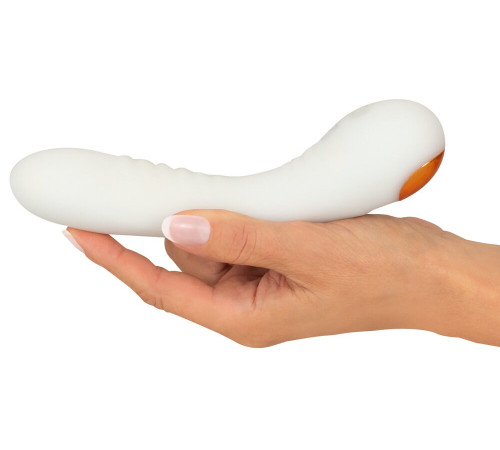 Люминесцентный вибратор для точки G Glow in the dark G-Spot - 17,9 см.