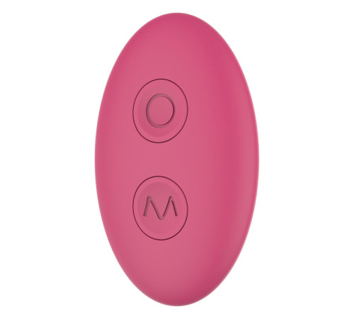 Розовый вибратор с возвратно-поступательными движениями Up And Down Vibe