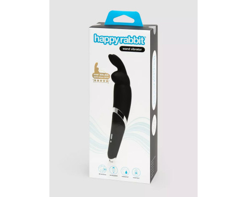 Заказать Черный вибратор Rabbit Rechargeable Wand Vibrator - 26,7 см. Заказать Черный вибратор Rabbit Rechargeable Wand Vibrator - 26,7 см.