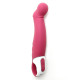 Заказать Вибратор Satisfyer Petting Hippo с загнутым кончиком - 22,9 см.
