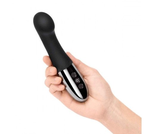 Черный стимулятор для точки G Le Wand GEE - 16,6 см.