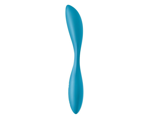 Заказать Синий гибкий вибратор Satisfyer G-Spot Flex 1 - 19,5 см.