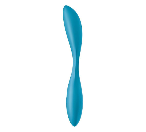 Синий гибкий вибратор Satisfyer G-Spot Flex 1 - 19,5 см. Синий гибкий вибратор Satisfyer G-Spot Flex 1 - 19,5 см.