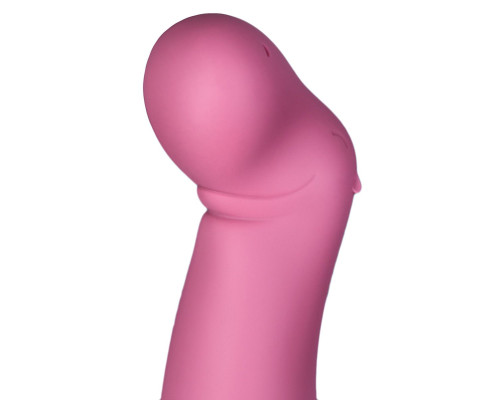 Заказать Вибратор Satisfyer Petting Hippo с загнутым кончиком - 22,9 см.