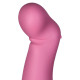 Заказать Вибратор Satisfyer Petting Hippo с загнутым кончиком - 22,9 см.